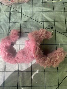 Soft Pink Fuzzy Hoop Earrings - Women Jewelry Earrings
